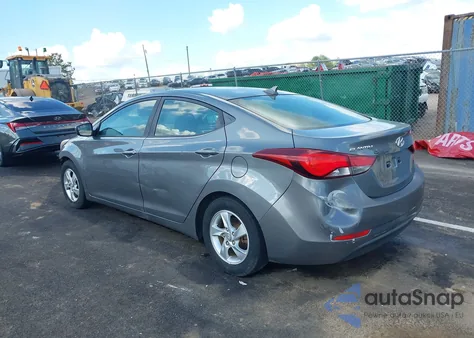 2014 Hyundai Elantra Se z USA, uszkodzony, nr VIN 5NPDH4AE6EH516109